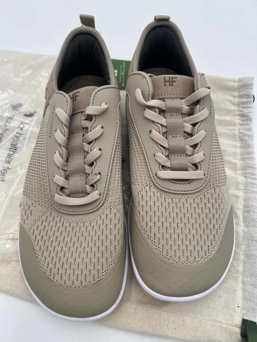 HIKE Footwear HF Stride Women’s Sneakers Size 41 US 10 Beige Walking Shoes NWB